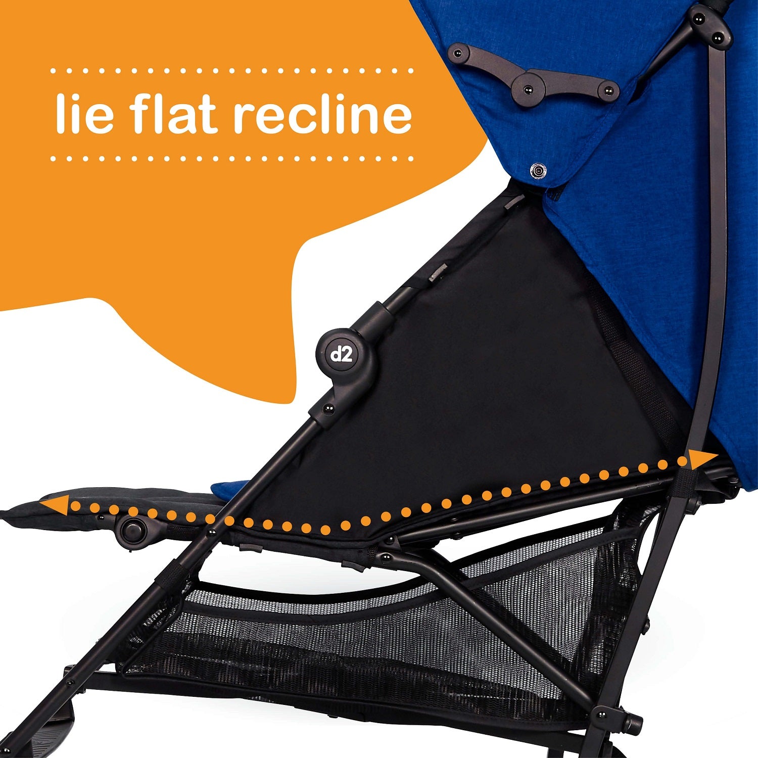 Diono D2 Lightweight Stroller Set of Two