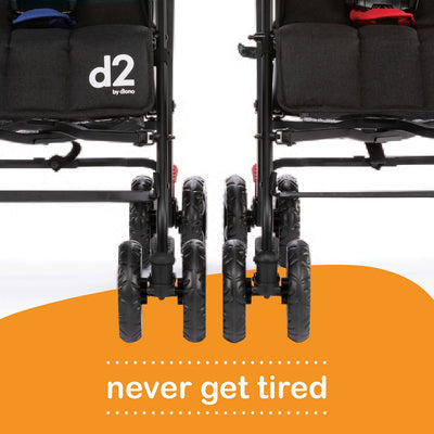 Diono Two 2 Go D2 Lightweight Strollers- Set of Two