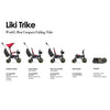 Doona™ Liki Trike S3 different stagesDoona™ Liki Trike S3