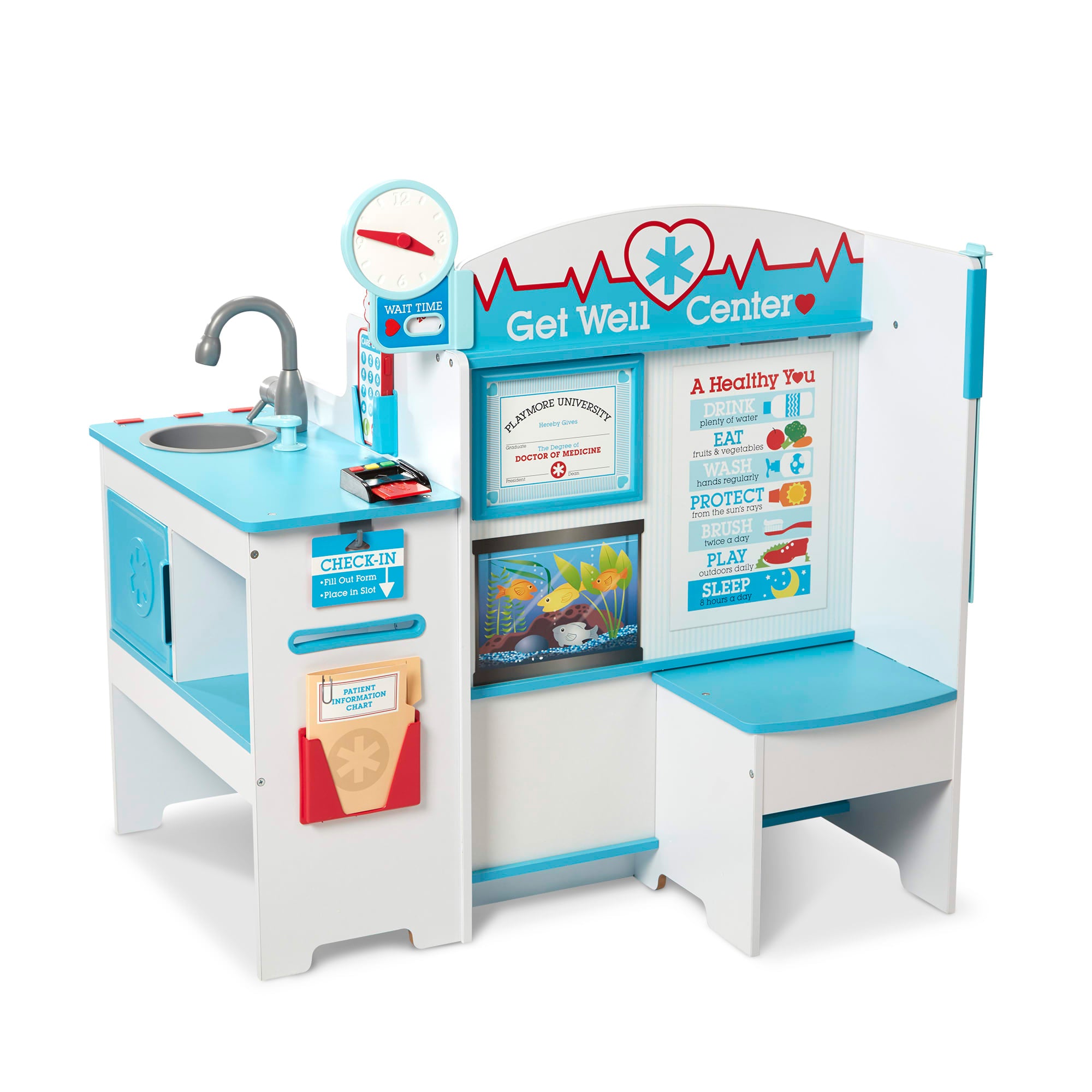 Melissa & Doug Get Well Doctor Activity Center