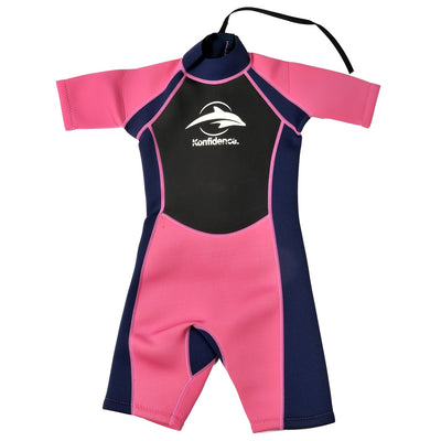 Konfidence Shorty Wetsuit in Pink