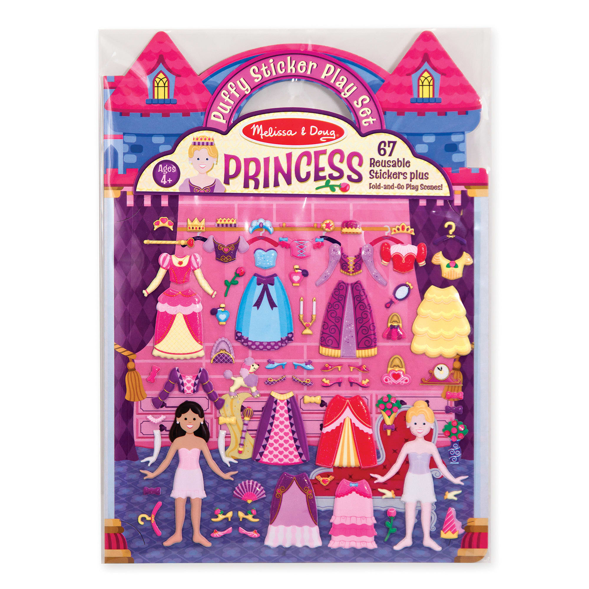 Melissa & Doug Puffy Stickers Play Set: Princess - Little Folks NYC