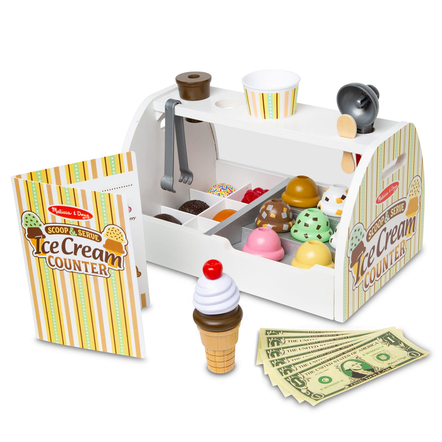 Melissa & Doug Scoop & Serve Ice Cream Counter