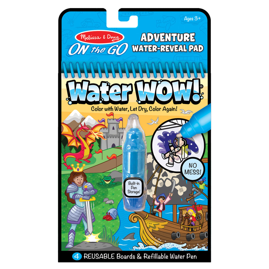 Melissa & Doug Water Wow! Adventure-Reveal Pad - On the Go Travel Activity