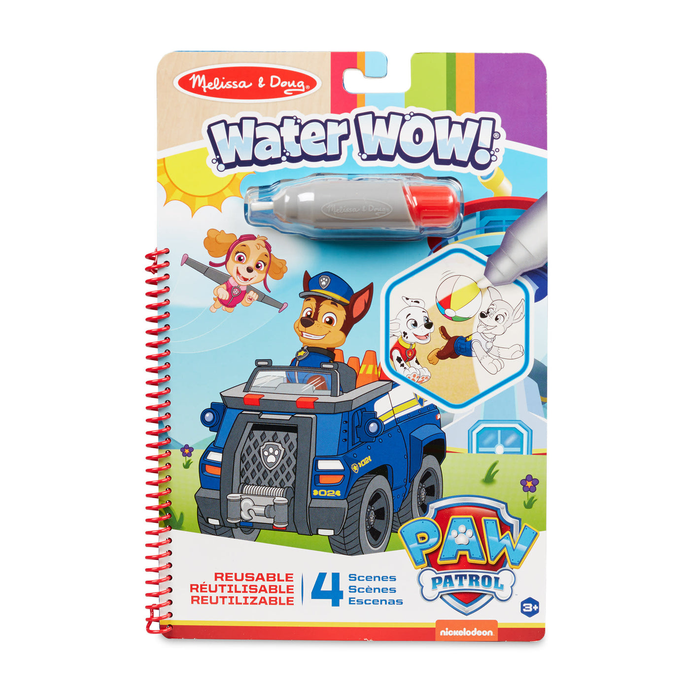 Water Wow! - Under The Sea Water Reveal Pad - ON the GO Travel Activity -  Thinker Toys