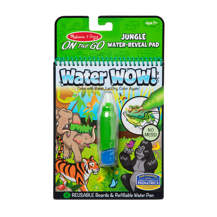 Melissa & Doug Water Wow! Jungle Water-Reveal Pad - On the Go Travel Activity