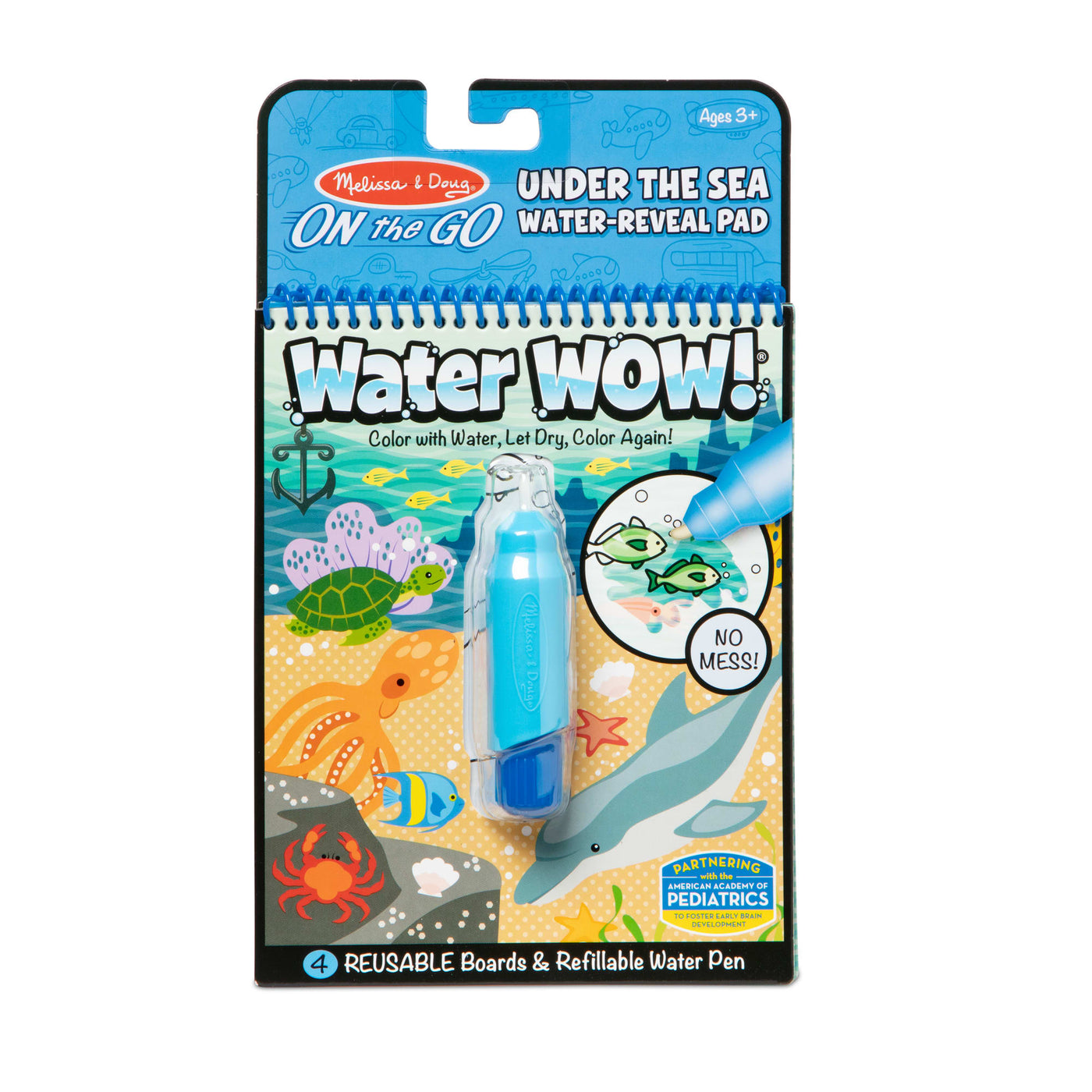 Melissa & Doug Water Wow! Makeup & Manicures - On the Go Travel