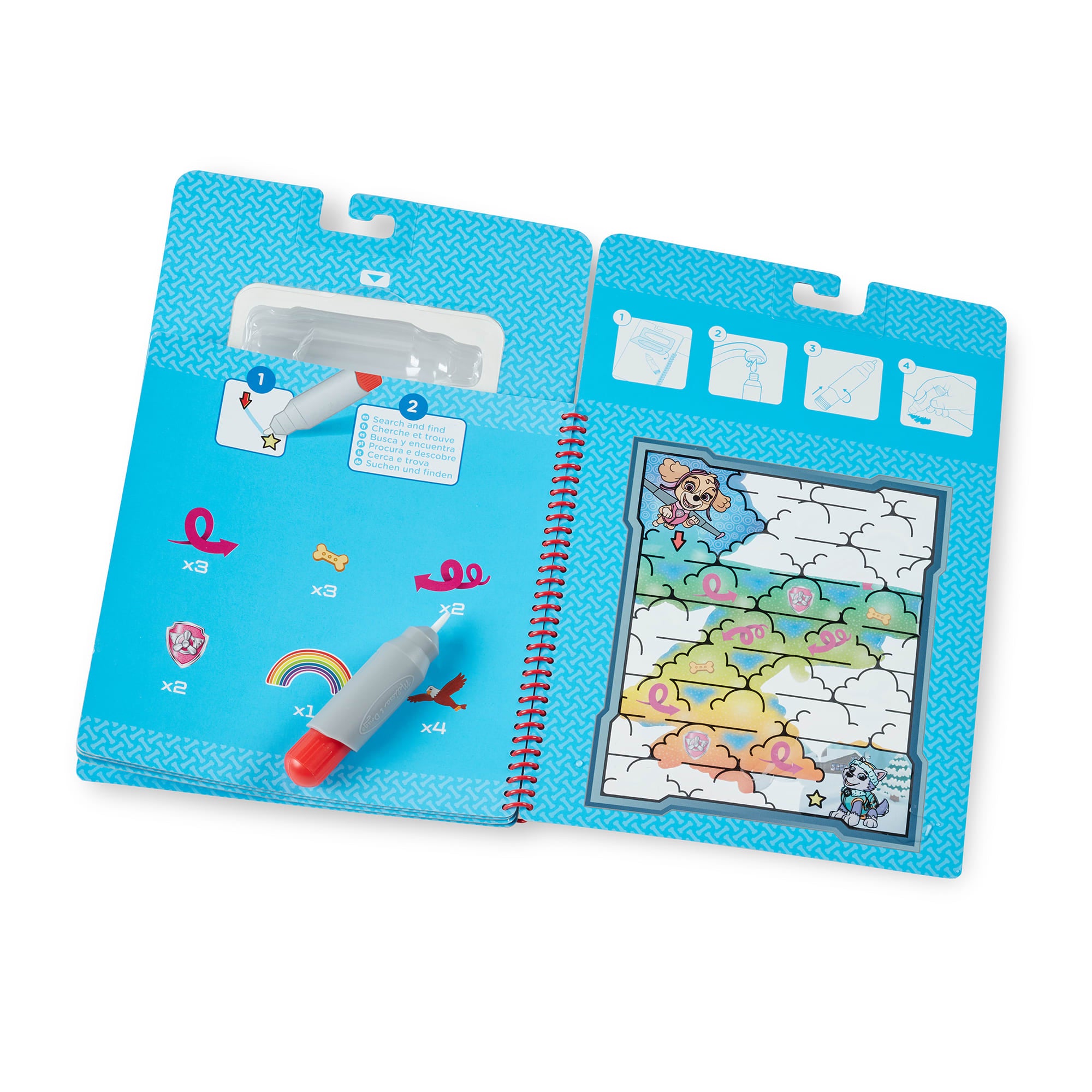 Melissa & Doug Water Wow! Makeup & Manicures - On the Go Travel