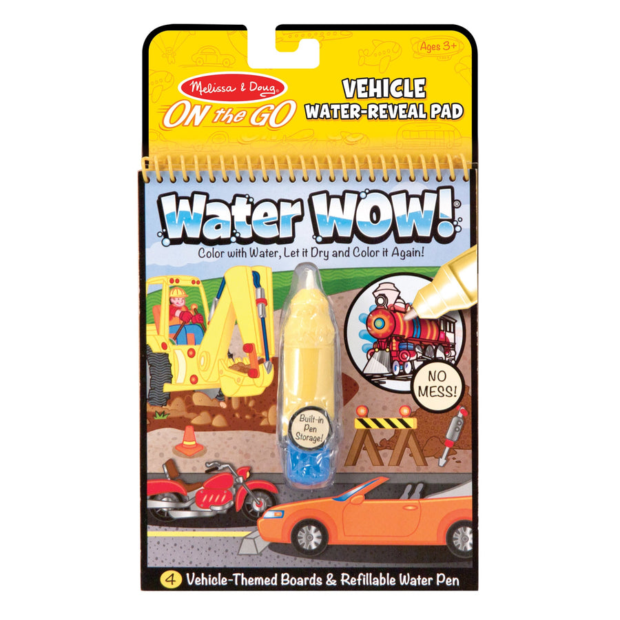Melissa & Doug Water Wow! Vehicles - On the Go Travel Activity