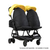 Mountain Buggy Nano Duo Stroller in Cyber with cocoon