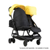 Mountain Buggy Nano Duo Stroller in Cyber with cocoon