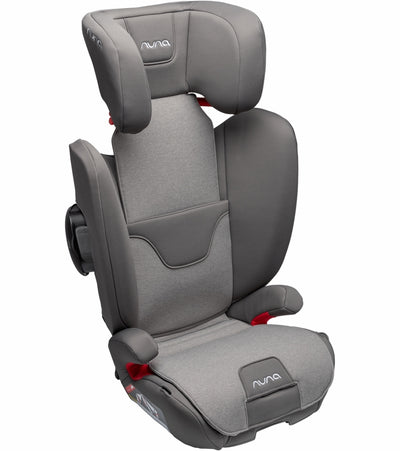 Nuna AACE FR Free Booster Seat in Granite with headrest extended