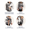 Nuna CUDL™ 4 in 1 Baby Carrier in Softened Thunder
