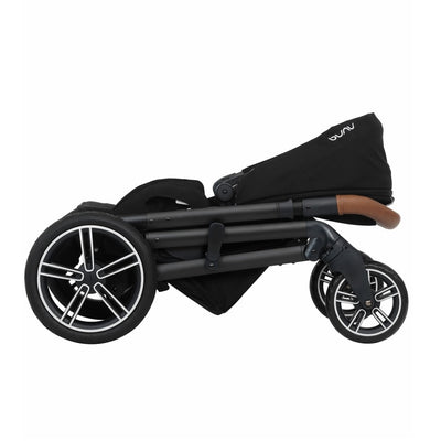 Nuna MIXX 2019 Stroller in Caviar folded