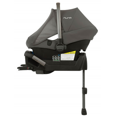 Nuna PIPA™ Lite LX Infant Car Seat in Granite with dream drape side view