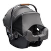 Nuna PIPA RX Infant Car Seat in Granite with Dream Drape