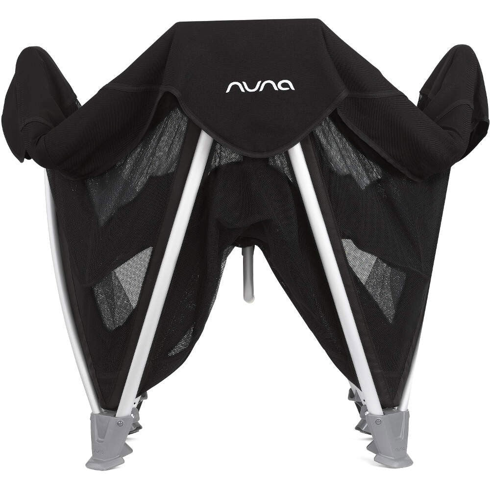Nuna SENA™ Aire Travel Crib in Caviar folding