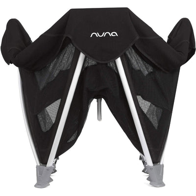 Nuna SENA™ Aire Travel Crib in Caviar folding