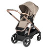 Peg Perego YPSI Stroller in Mon Amour Rose Gold with seat reversed