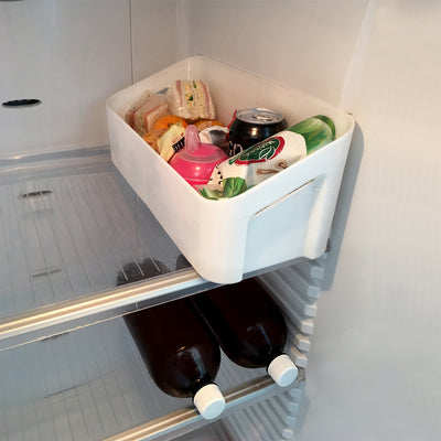 Phil&teds Igloo Inline® Storage with fridge tray in the refrigerator