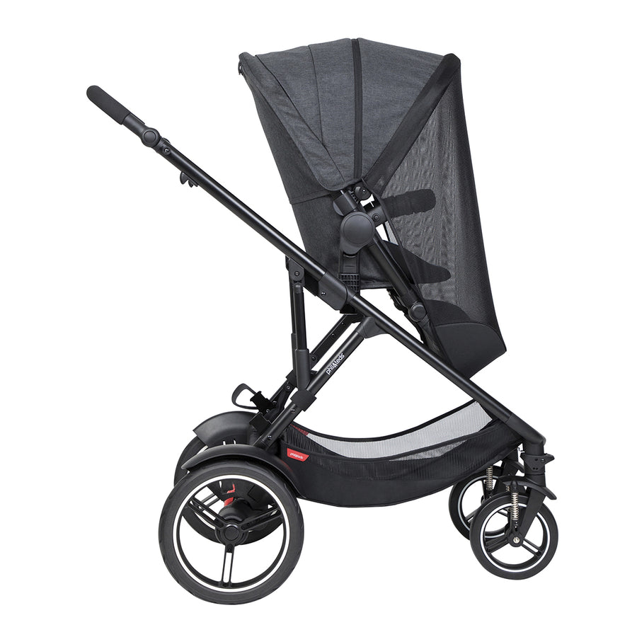Phil&teds Voyager & Double Kit Mesh Cover 2019+ on the Voyager stroller