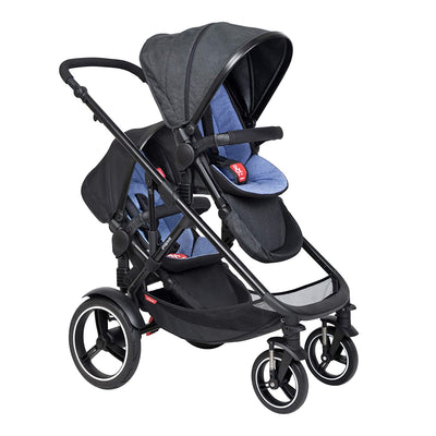 Phil&teds Voyager™ Stroller + Double Kit in Sky
