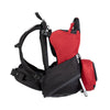 Phil&teds Parade Backpack Baby Carrier in Chilli Red side view