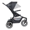 Phil&teds Sport 2019 Stroller side view with canopy extending