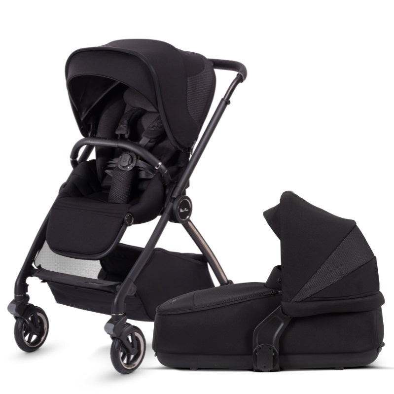 Silver Cross Dune Stroller + Bassinet Bundle in Space