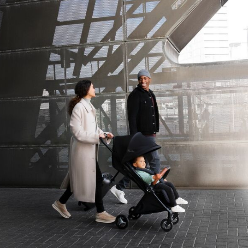 Metro + Compact City Stroller: Black