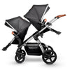 Silver Cross Wave 2019 as a double stroller in Granite