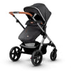 Silver Cross Wave 2019 Full Stroller in Granite with apron and seat reversed