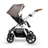 Silver Cross Wave 2019 Full Stroller in Sable side view