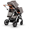 Silver Cross Wave 2019 as a double stroller in Sable