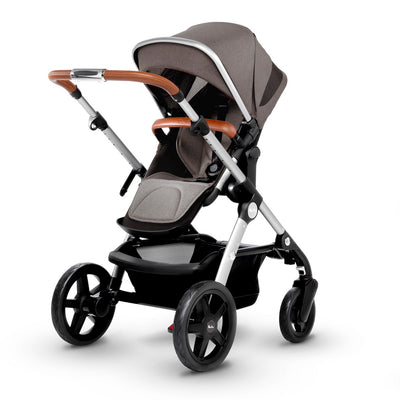 Silver Cross Wave 2019 Full Stroller in Sable with seat reversed