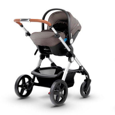 Silver Cross Wave 2019 Full Stroller in Sable with infant car seat