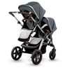 Silver Cross Wave 2019 as a double stroller in Slate