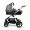 Silver Cross Wave Stroller in Granite with Bassinet