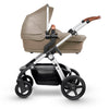 Silver Cross Wave Stroller in Linen with Bassinet