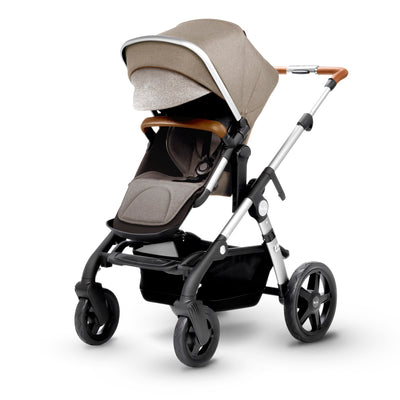 Silver Cross Wave Stroller in Linen with seat facing out