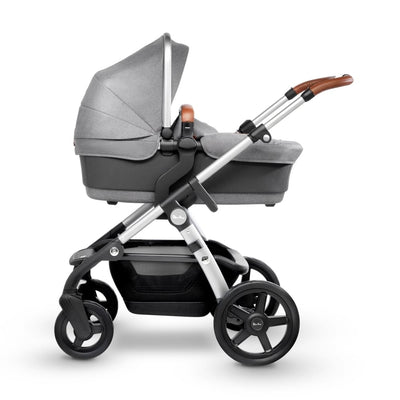 Silver Cross Wave Stroller in Sable with Bassinet