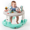 Baby playing in the Tiny Love Magical Tales Black & White 4-in-1 Here I Grow Mobile Activity Center