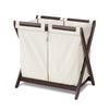 UPPAbaby Bassinet Hamper Insert with Bassinet Stand in Espresso