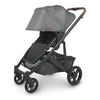 UPPAbaby CRUZ V2 Stroller in Greyson with canopy extended