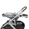 UPPAbaby Infant SnugSeat attached to Vista stroller
