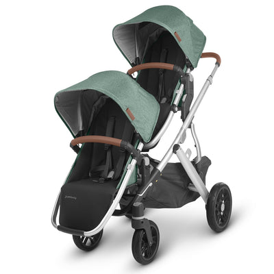 UPPAbaby 2020 VISTA RumbleSeat V2 in Emmett on Vista as a double stroller