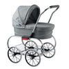 Valco Baby Princess Tailormade Doll Stroller in Grey Marle