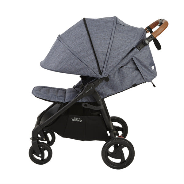 Valco Baby Snap 4 Trend Stroller in Denim side view