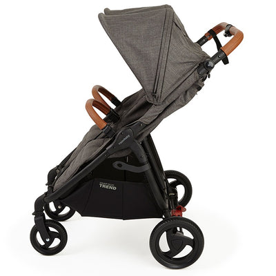 Valco Baby Snap Duo Trend Stroller in Charcoal side view