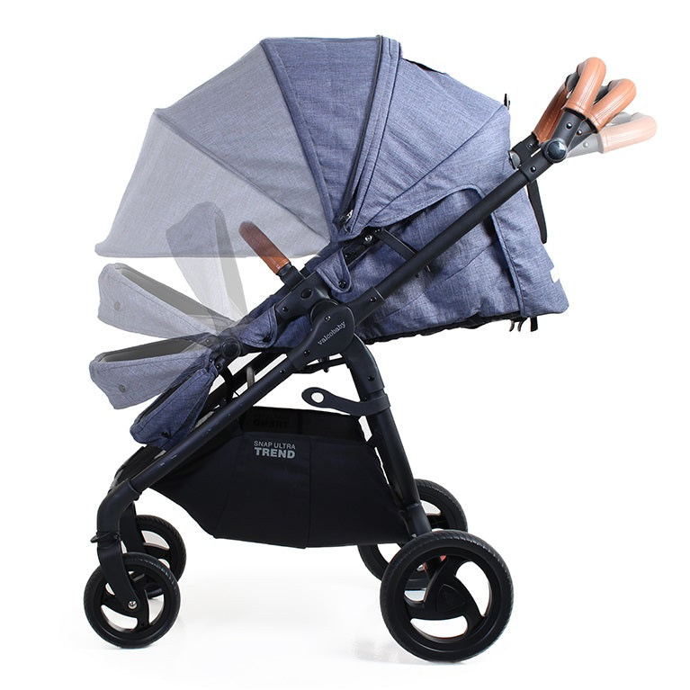 Valco Baby Snap Ultra Trend Stroller in Denim side view